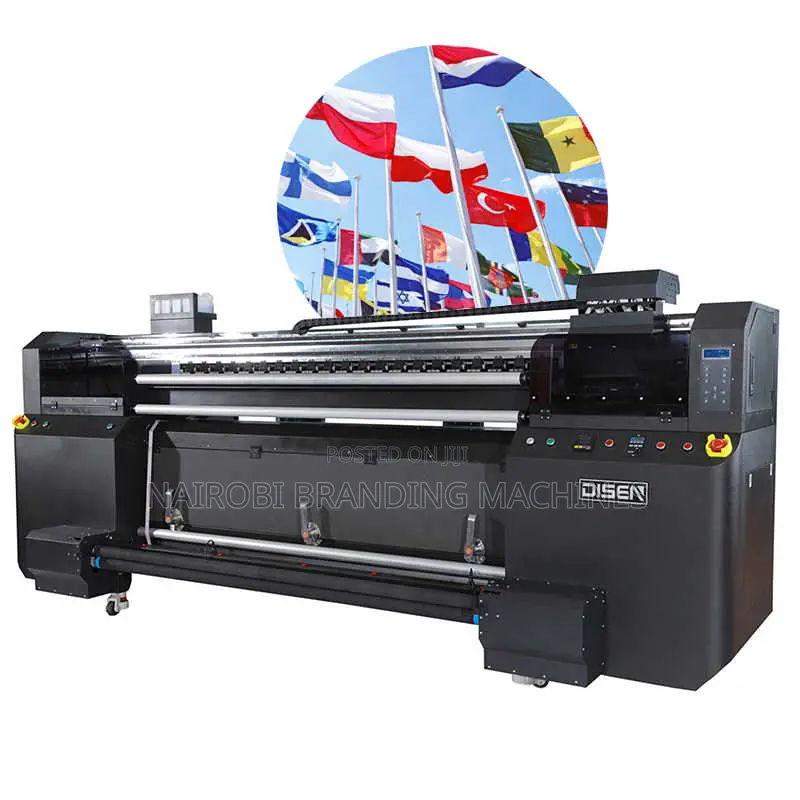 2m Flag Sublimation Printer With 4pcs I3200 A1 Print Heads