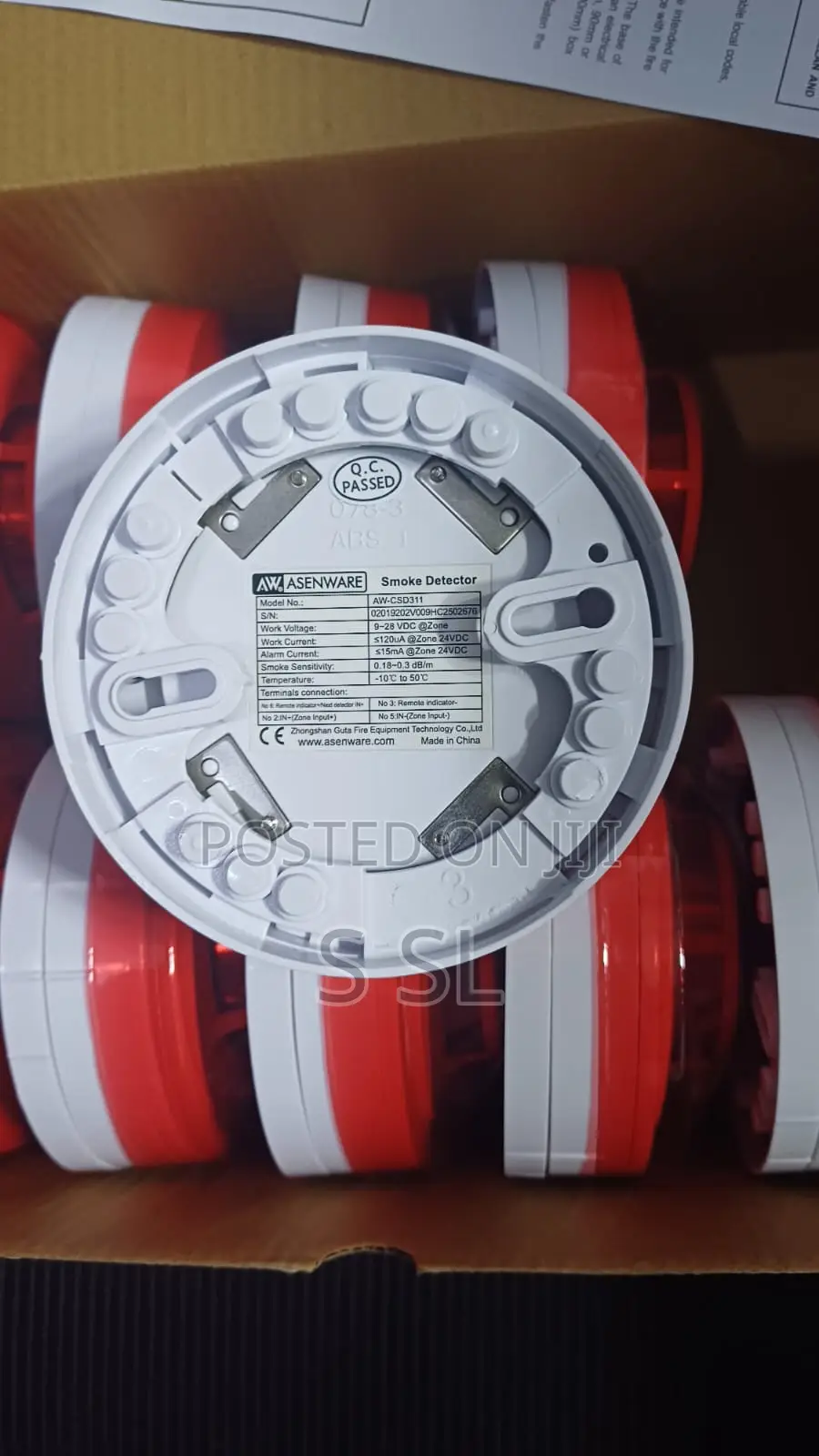 Conventional Fire Alarm Smoke Detector
