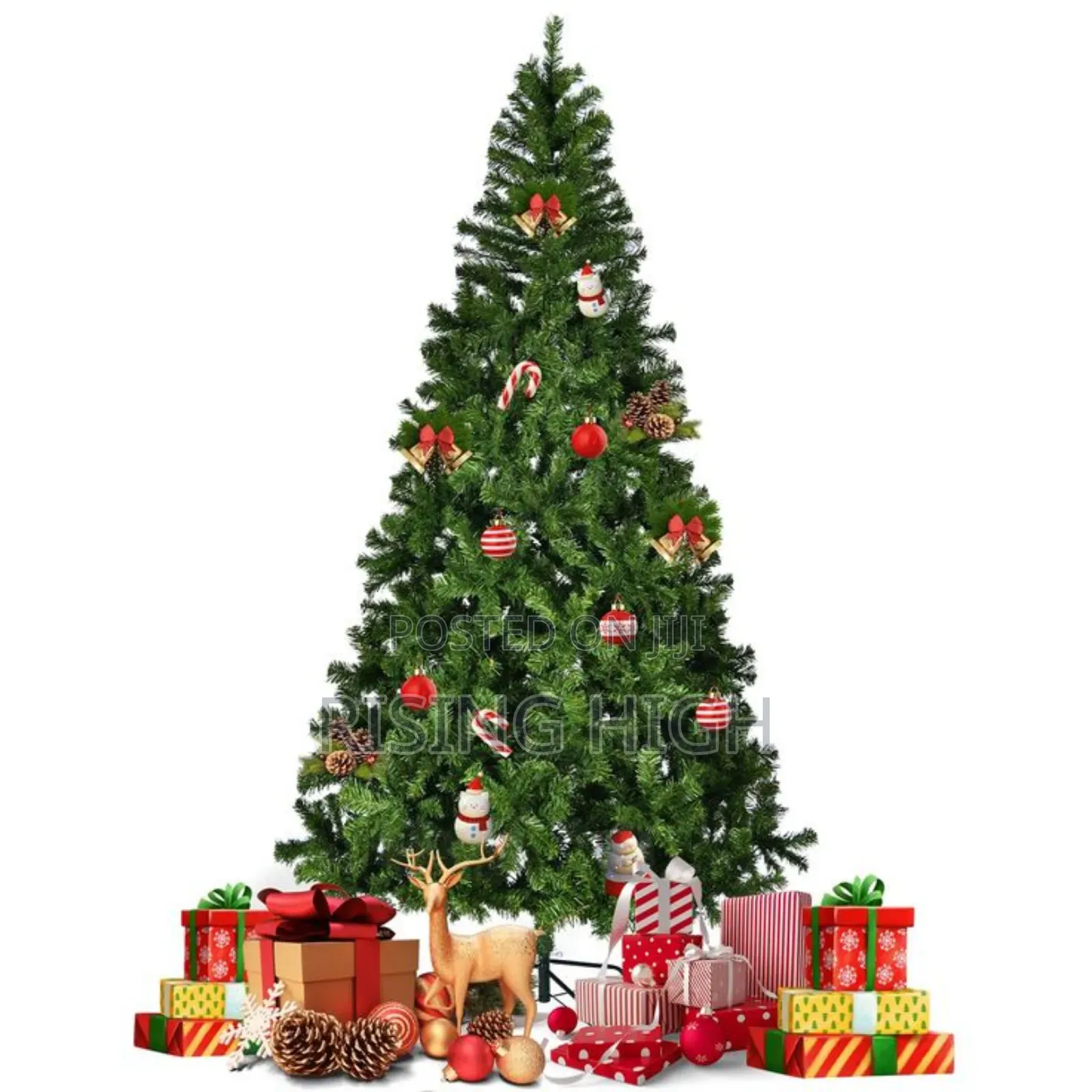 Big 6ft Christmas Tree – Easy Setup 
