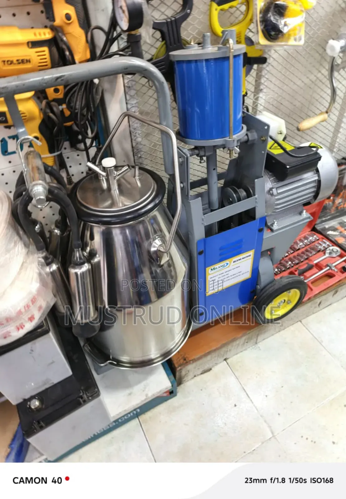 Electric Cow Milking Machine