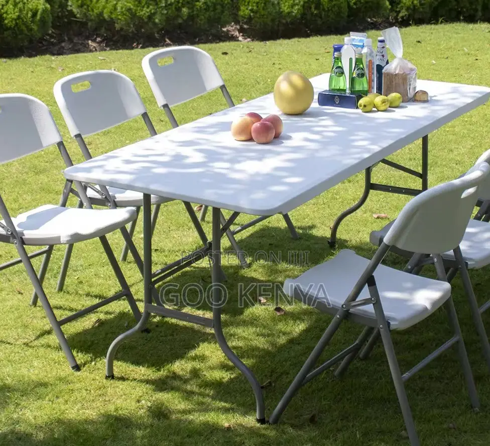 Home Table; Heavy Duty Banquet Outdoor Rectangular Folding Table