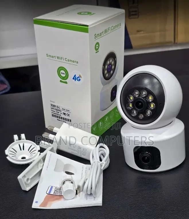 Sim Card 4g Camera Indoor Dual Lens Mini Camera Wireless Night Vision