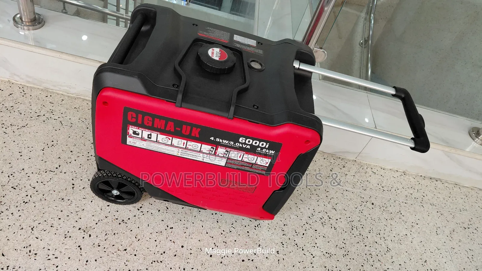 Cigma Uk 6kva Silent Inverter Generator Ac Inverter Charger