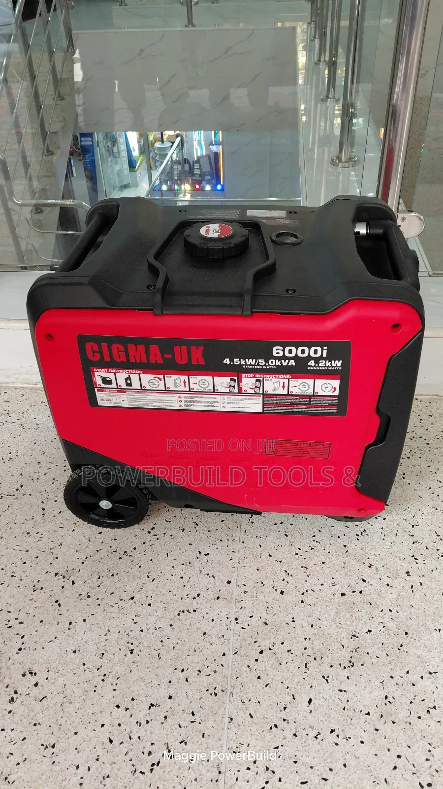 Cigma Uk 6kva Silent Inverter Generator Ac Inverter Charger