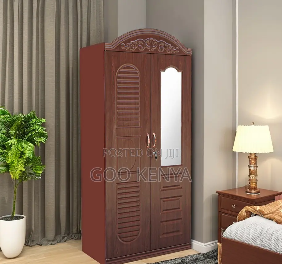 Home Wardrobe; Home Closet for Storage - Wooden Double Door