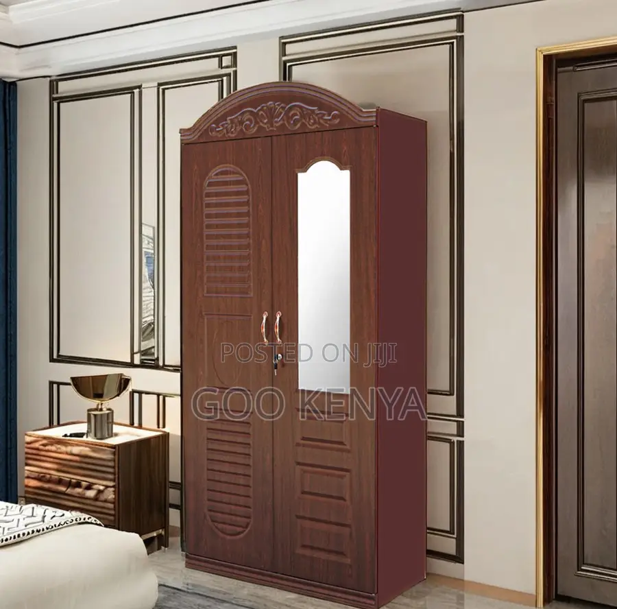 Home Wardrobe; Home Closet for Storage - Wooden Double Door