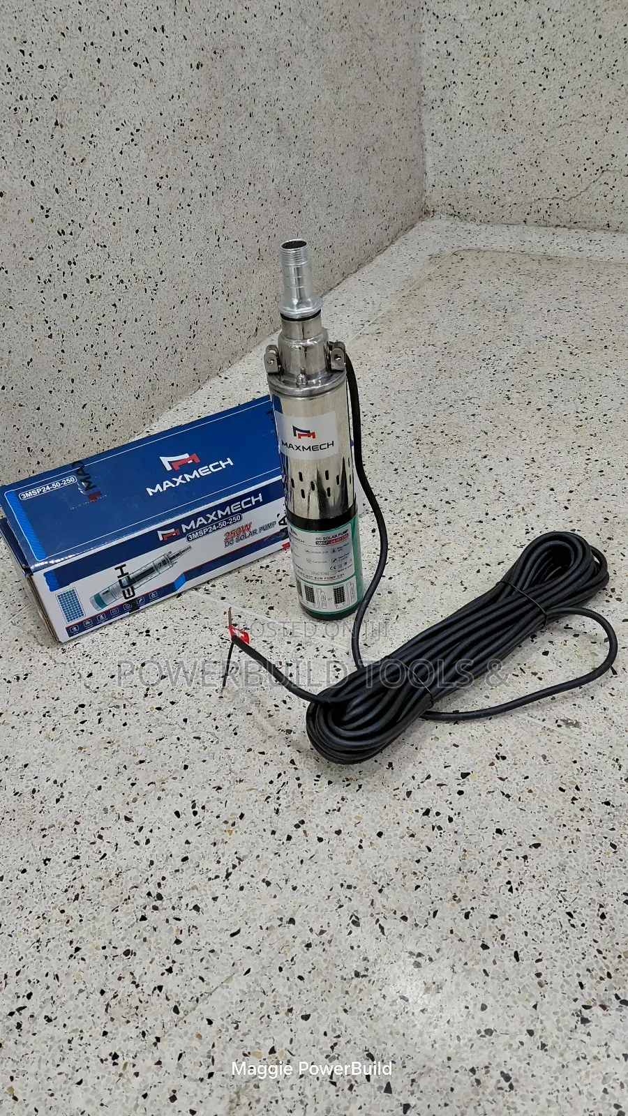 Maxmech Dc Submersible Pump 250w Deep Well