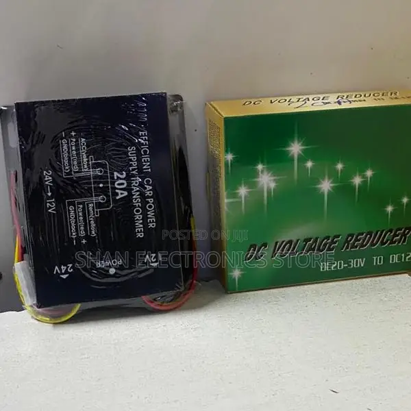 Dc 24v to 12v Power Converter Electric Voltage Reducer Step Down 20a