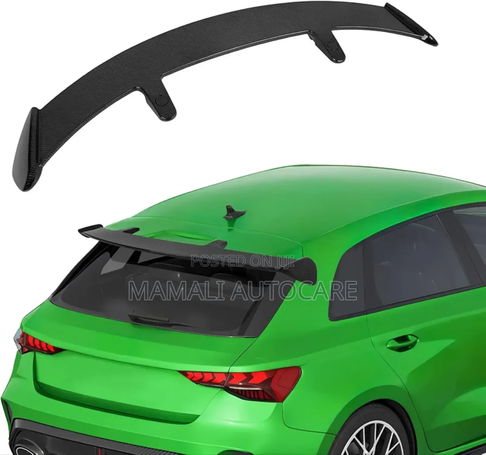 Carbon Fiber Hatchback Spoiler ,Universal Sport Fit