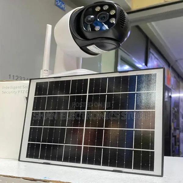 4g Sim Solar PTZ Security Camera V389 Pro– Smart Solar CCTV
