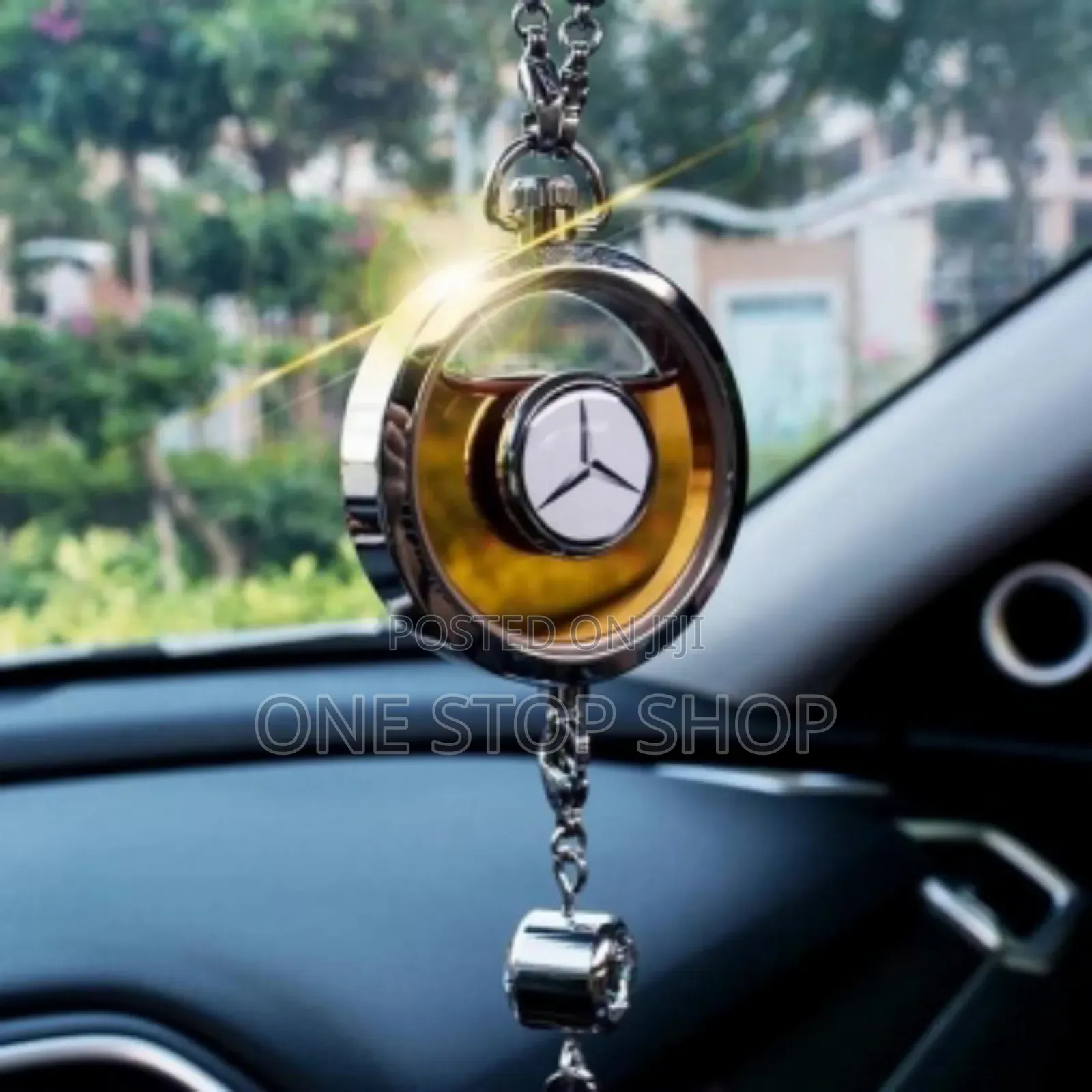 Mercedes Pendant Branded Hanging Air Freshener
