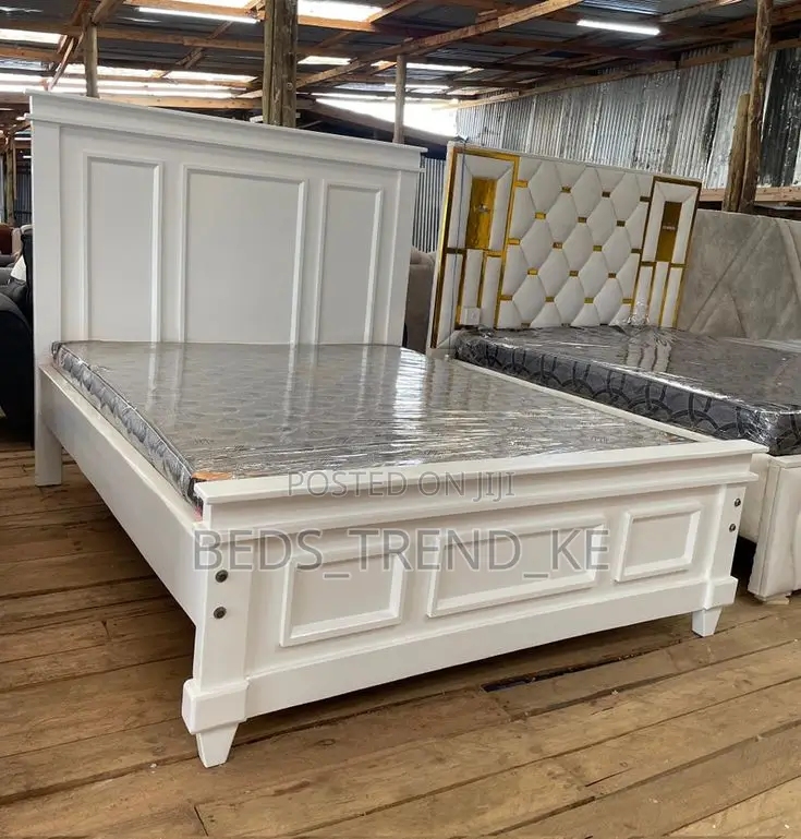 Fabulous 5 by 6 Ft White Bed