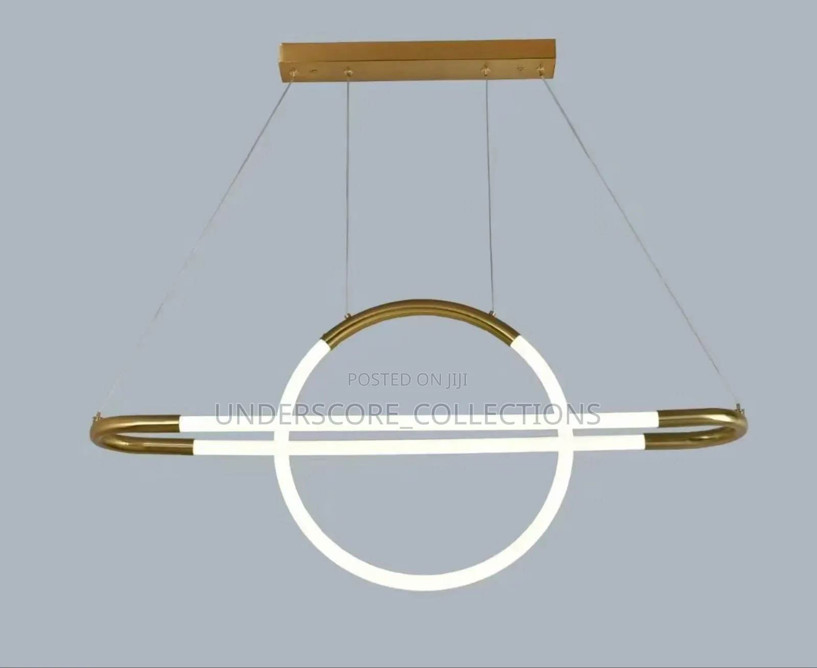 Executive Sinirius Gold and White Chandelier Lights