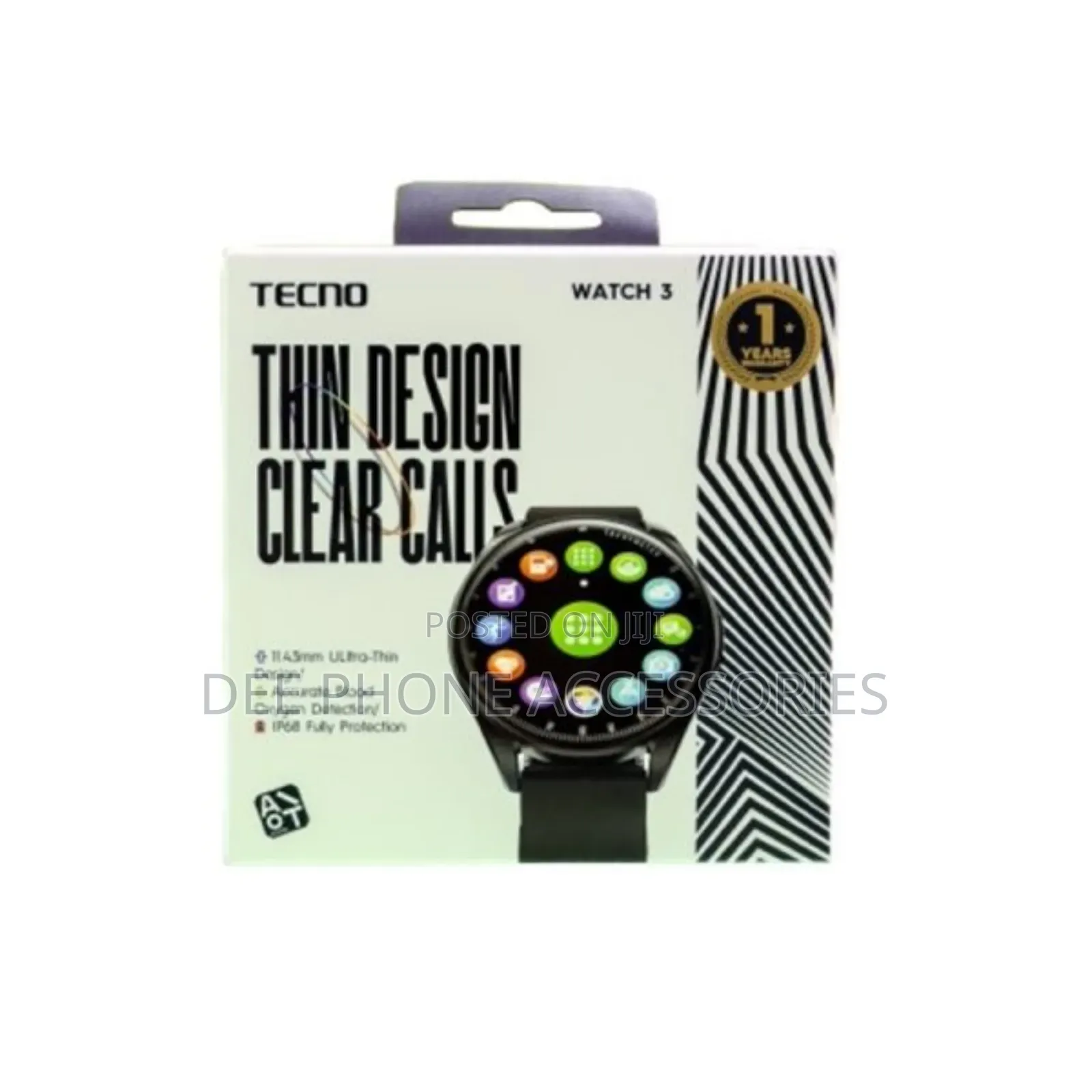 Tecno Watch 3 Smart Watch