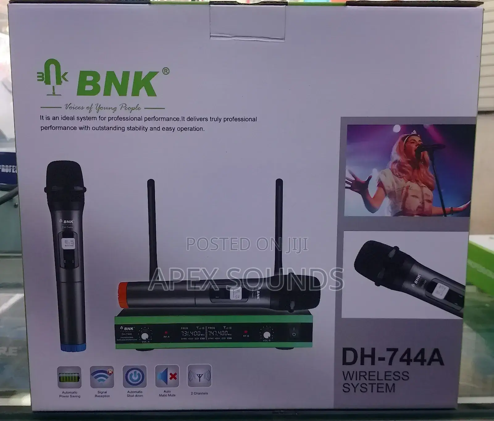 BNK 744 Wireless Microphone
