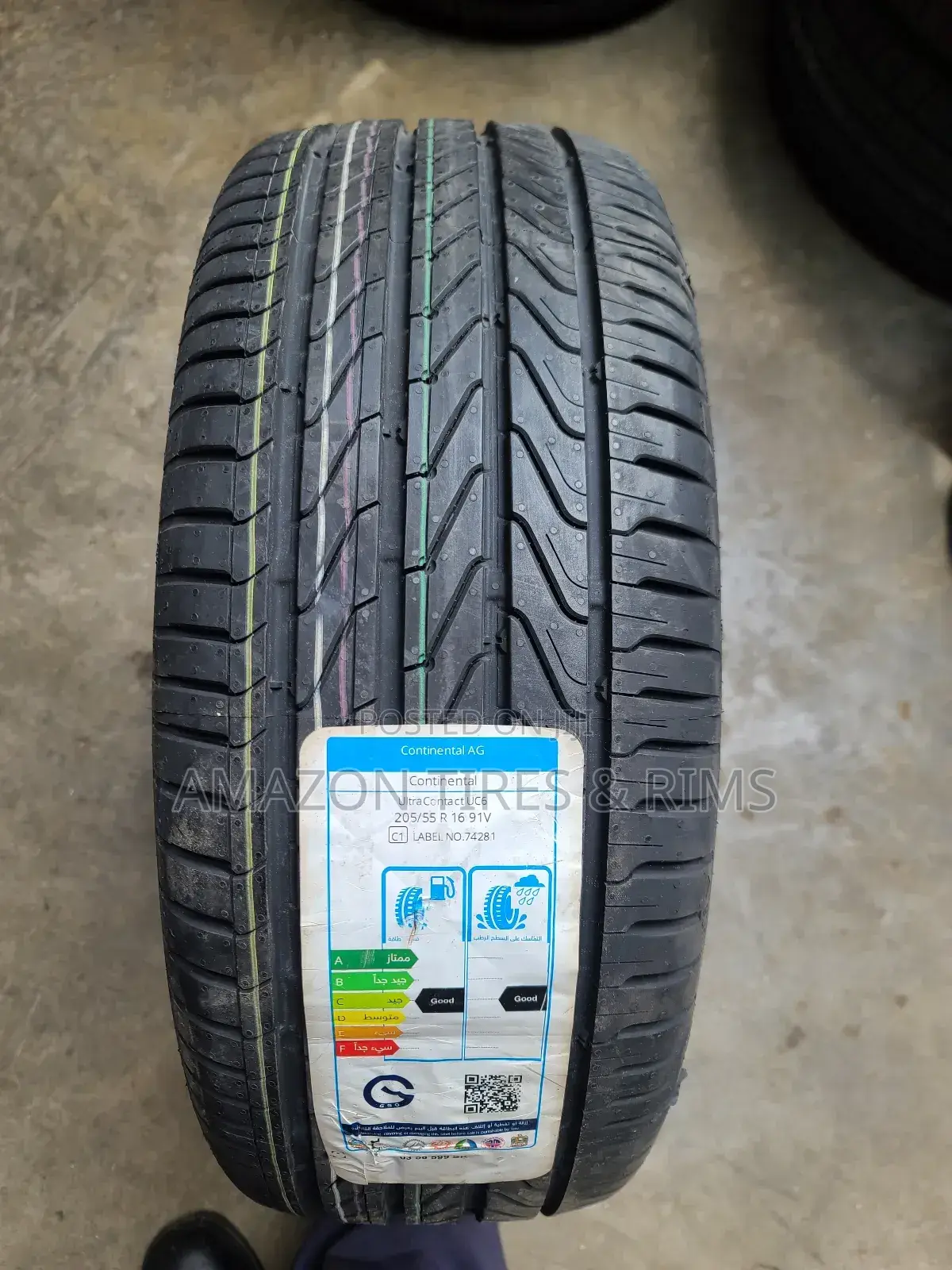 205/55r16 Continental Tires