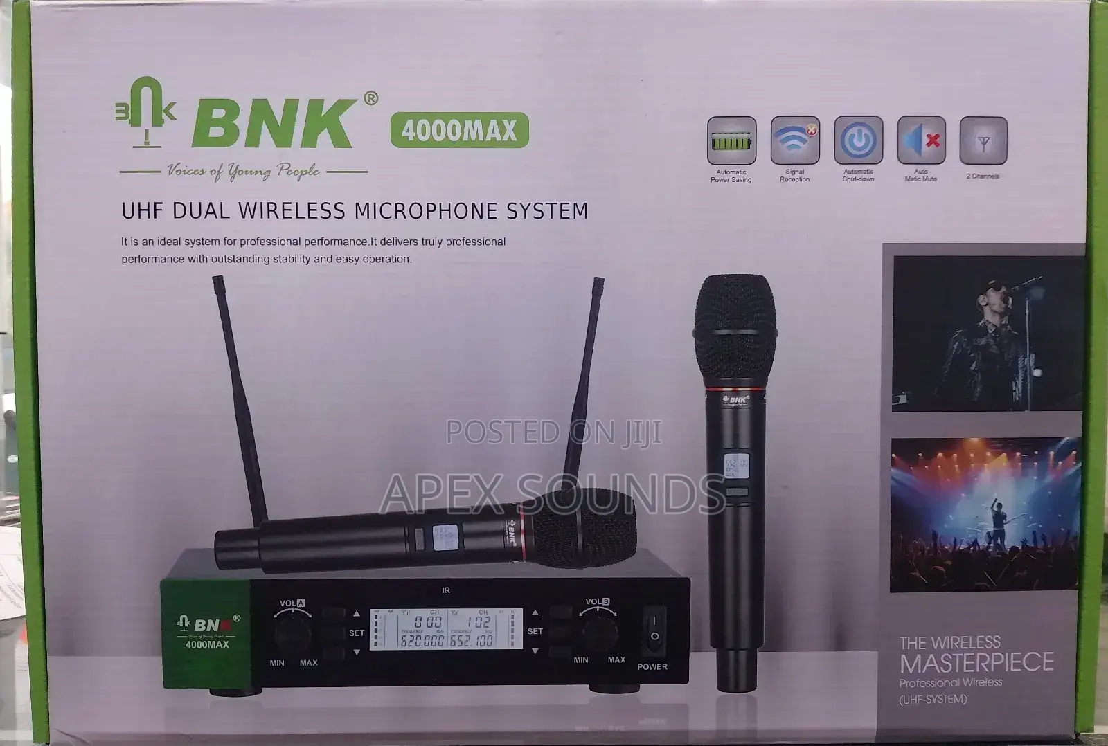 BNK 4000 Max Wireless Microphone