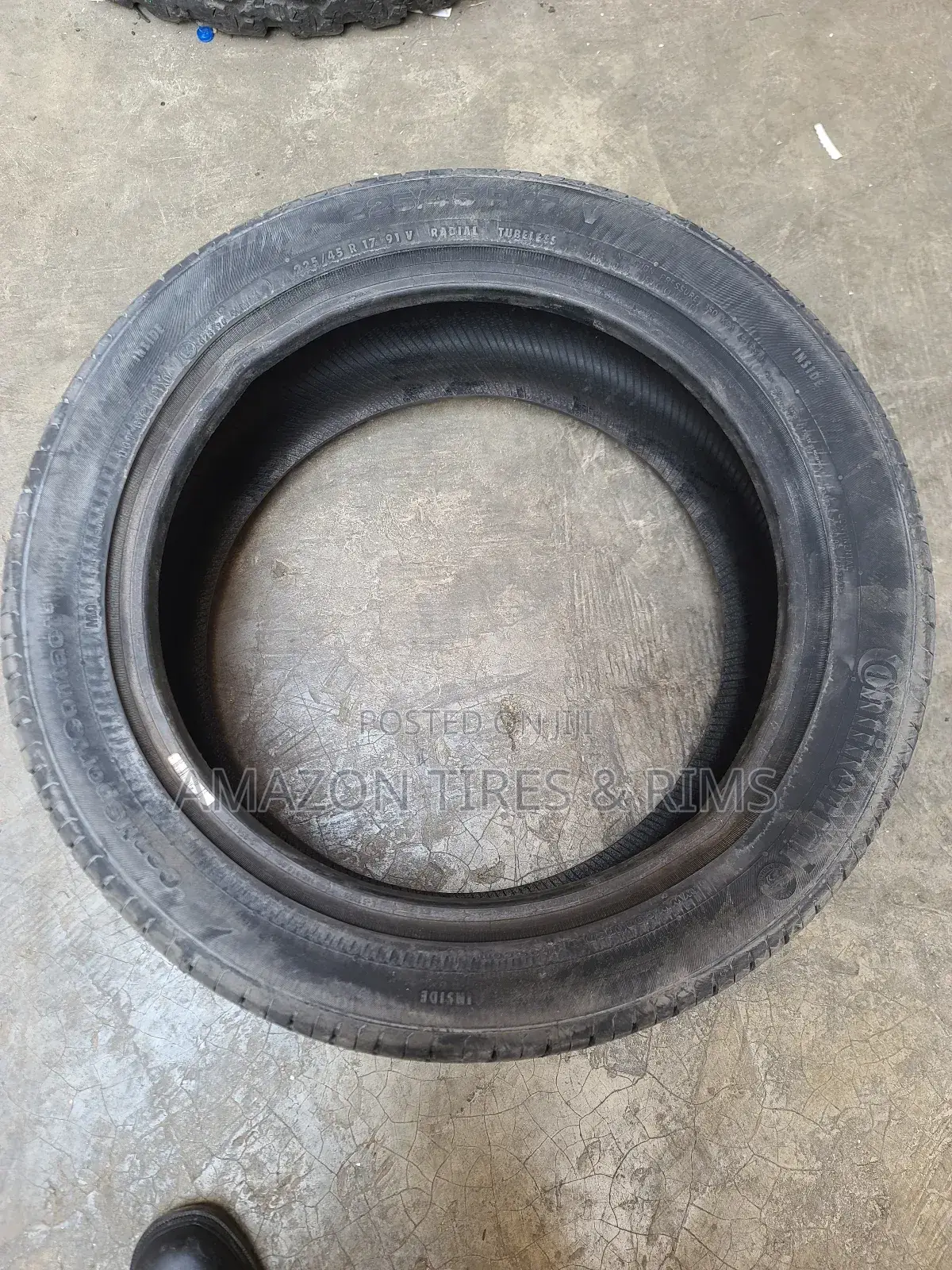 225/45r17 Continental Tires