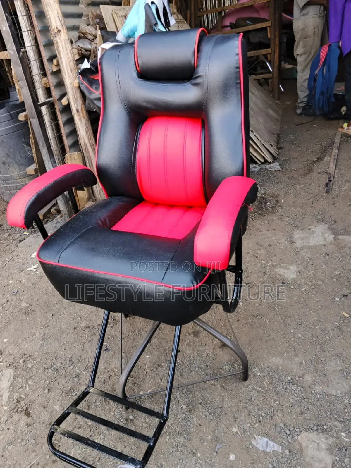 Barber Chair With Headrest