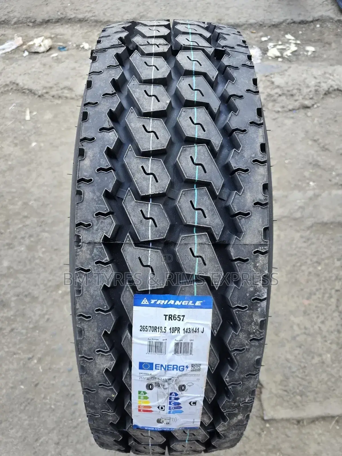 265 /70 R19. 5 Triangle.