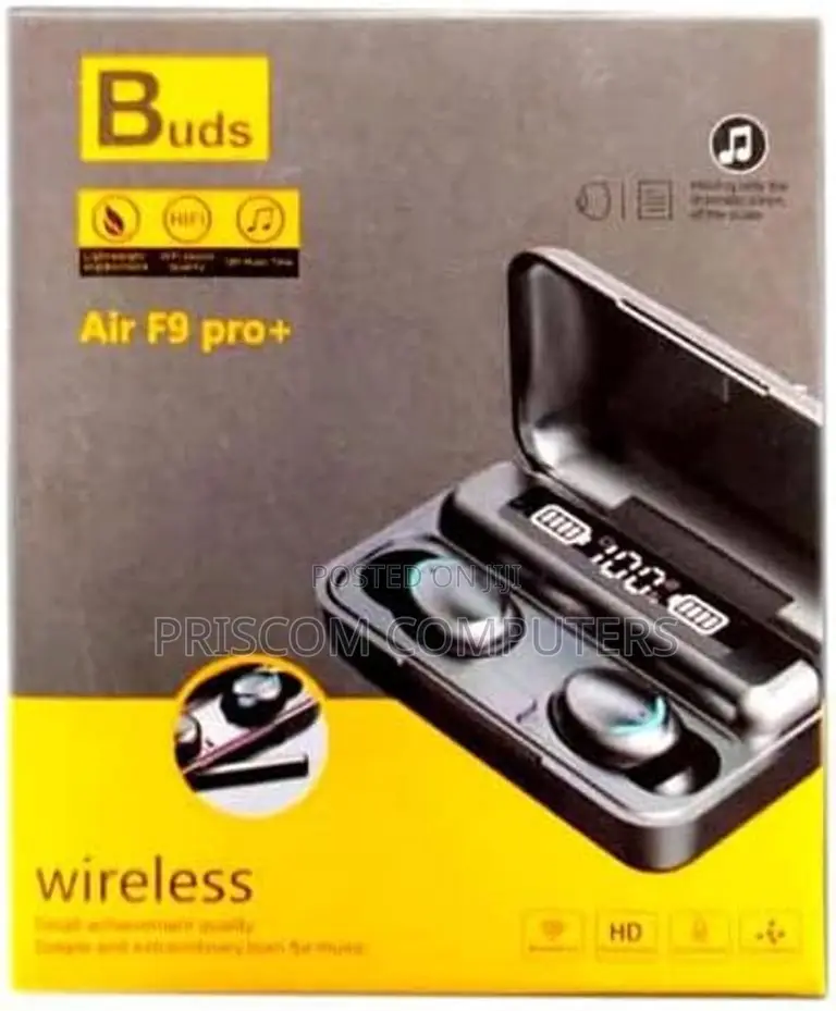 Realme Air F9 Pro Plus Wireless Earbuds Bluetooth 5.1