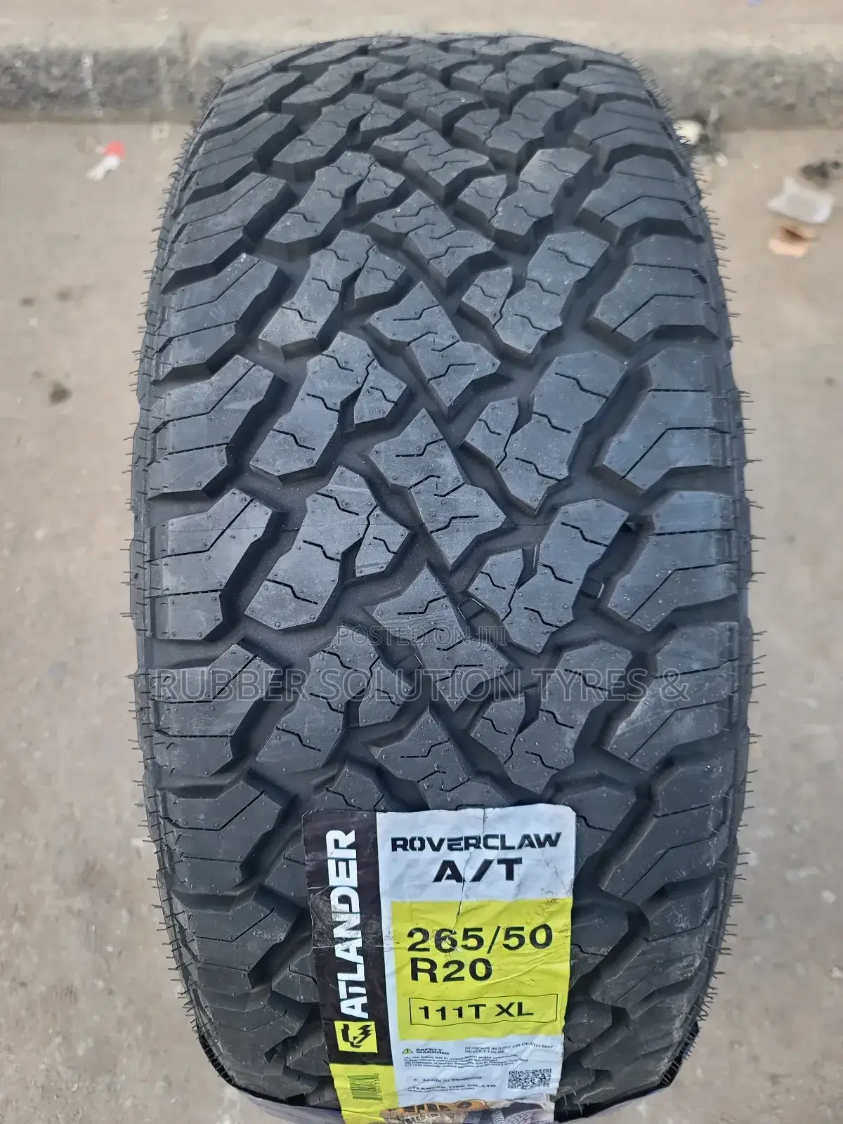265/50r20 Atlander Tires [All-terrain] Made Thailand