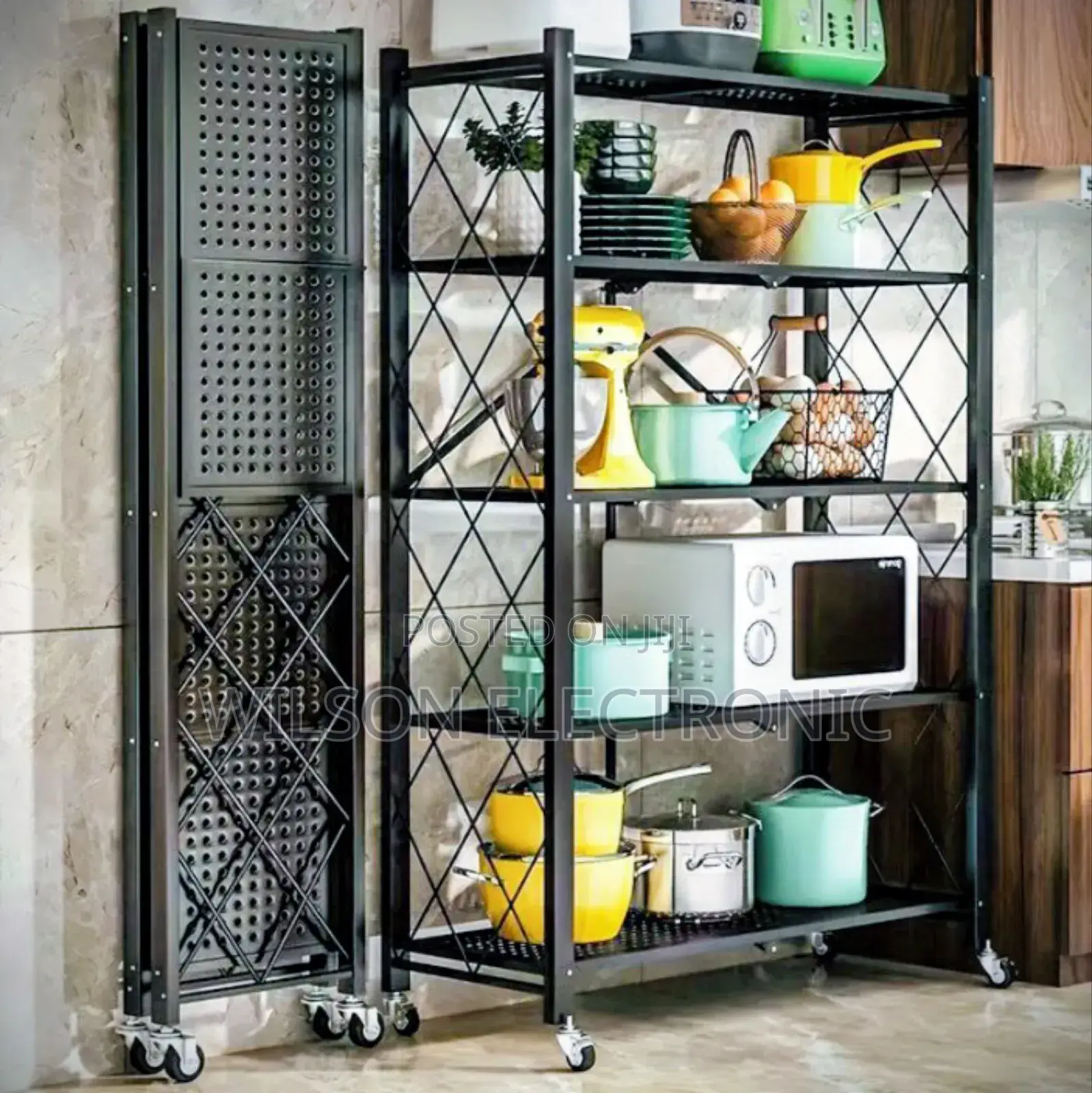 Foldable Kitchen Storage 5 Tier.