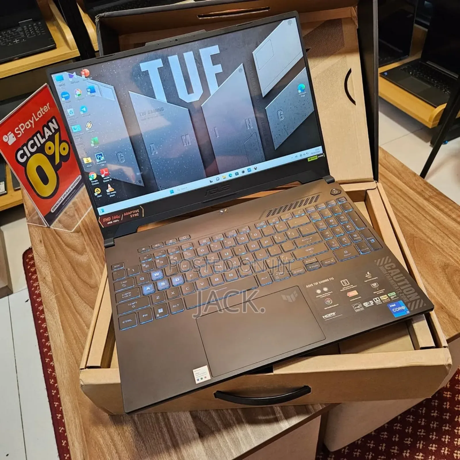 Laptop Asus TUF Gaming FX504 16GB Intel Core I7 SSD 512GB