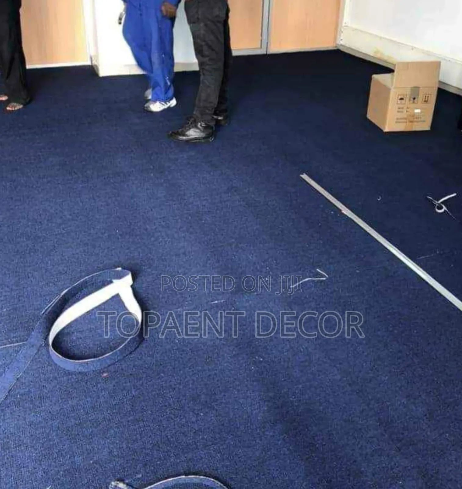 Nevy Blue Wall To Wall Carpet Luxury That Stretches A Whole Room