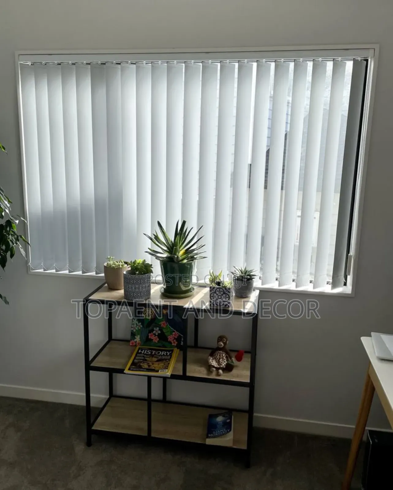 Modern Fabric Vertical Blinds for a Soft Touch