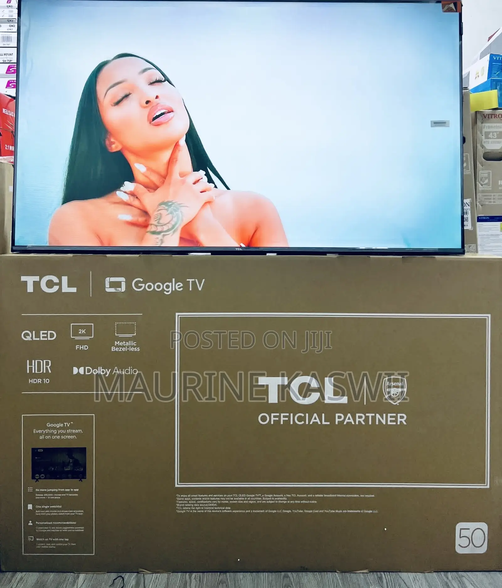 TCL 50”S5k Qled Google Tv