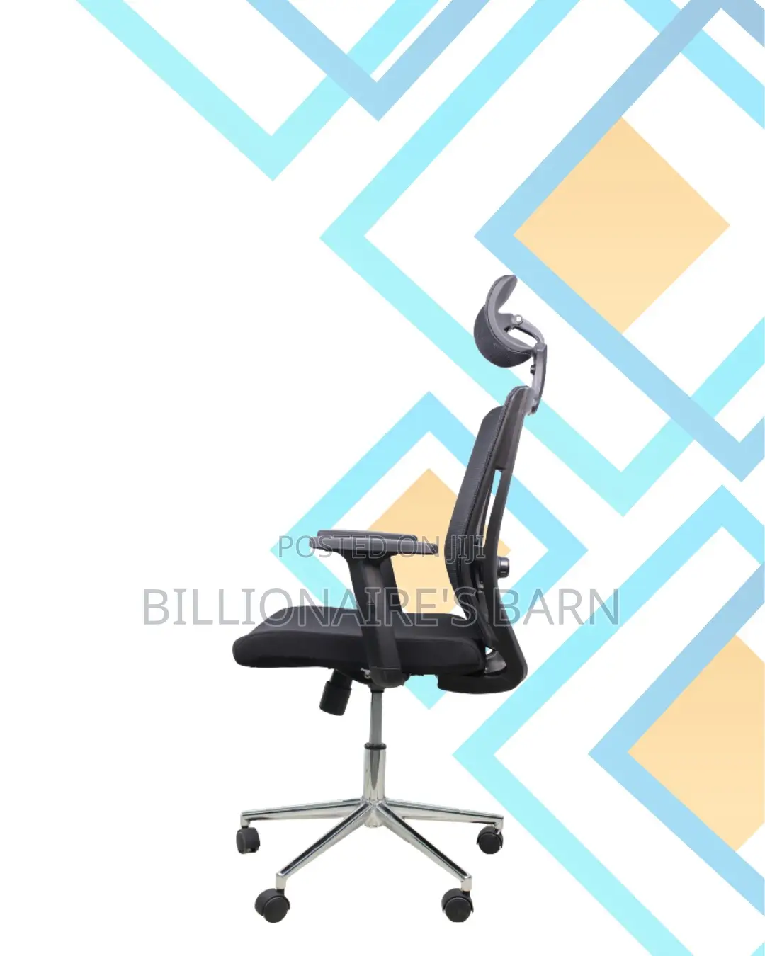 Office Mesh Chair With Lumbar Support | Designed for Long Hours