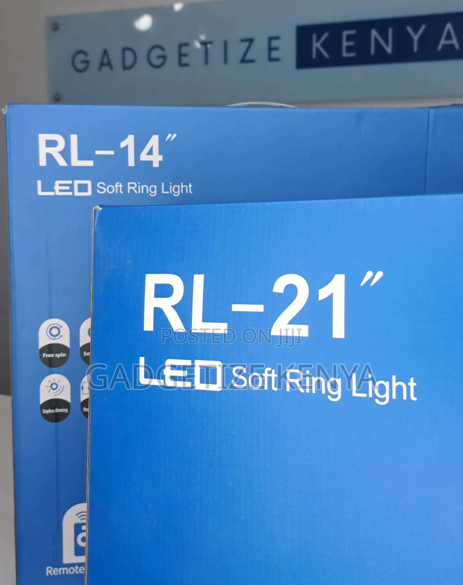 14-inches Rl Led Ring Light (Ac Power) With A 2.1m Tripod Stand