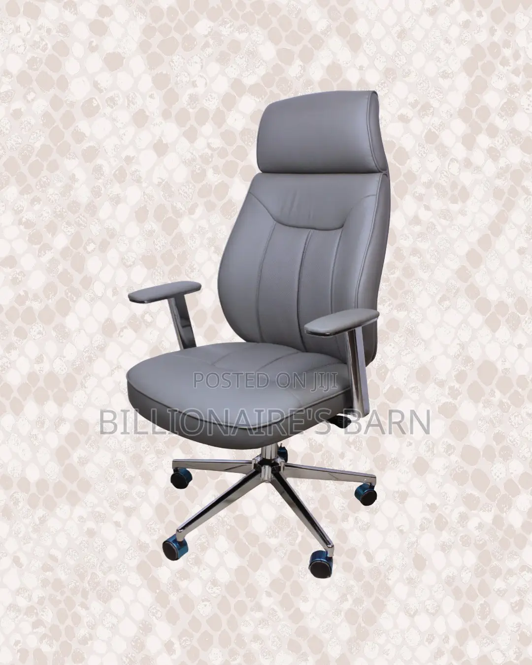 Breathable Grey Executive Office Seller | Same-Day Delivery Available
