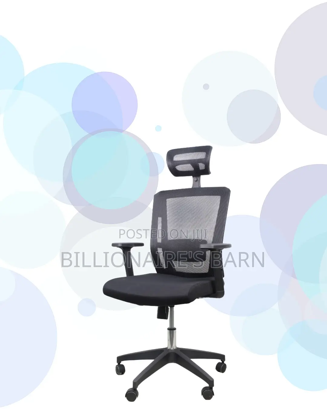 Mesh Work Chair With Lumbar Support | Ideal for Students Creatives