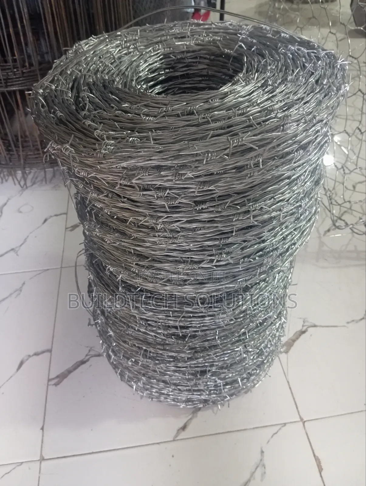 Six Ten Metres ( 610mtrs ) Burbed Wire Roll