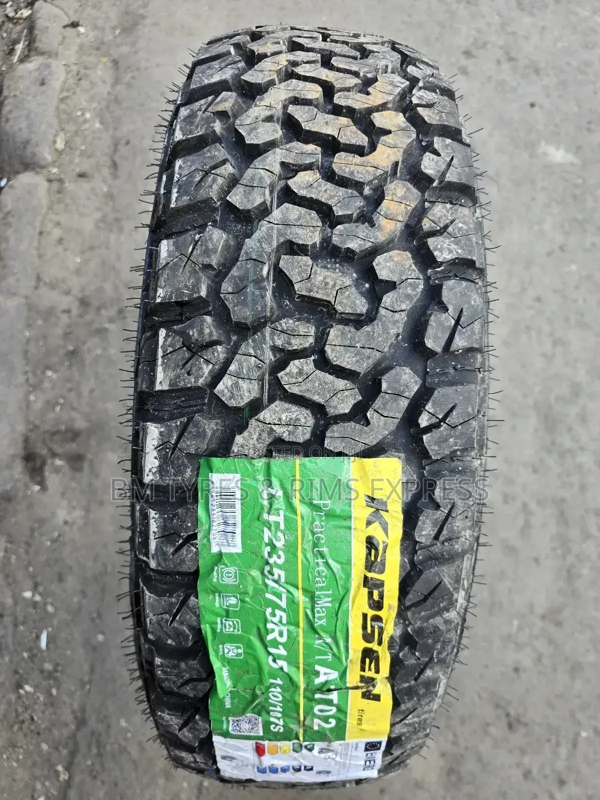235 /75 R15 Kapsen Tyres (Commercial) 10ply.