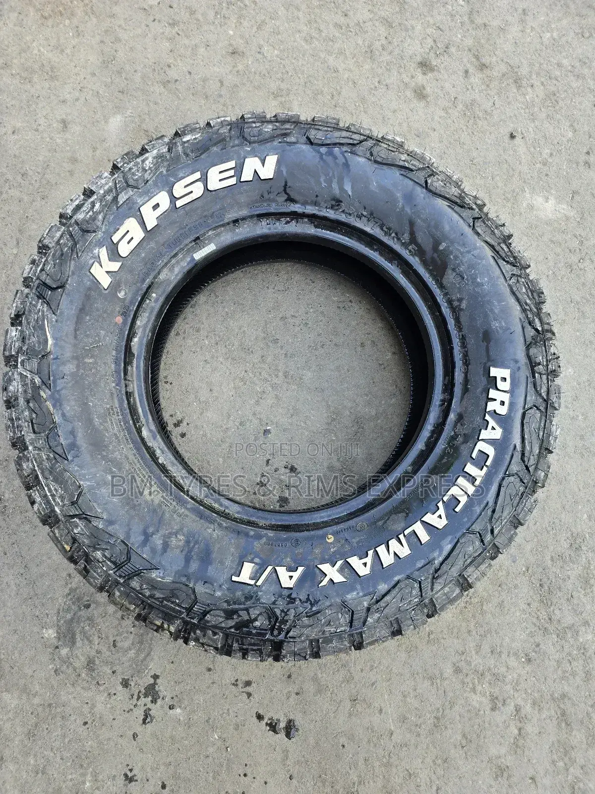 235 /75 R15 Kapsen Tyres (Commercial) 10ply.