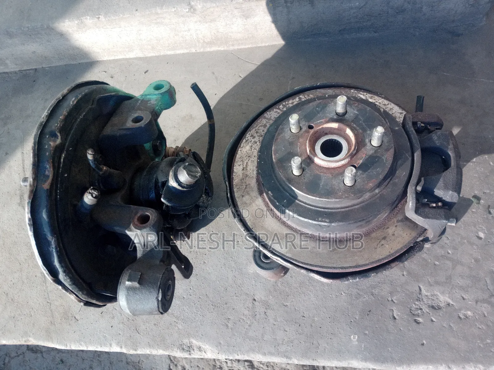 Subaru Impreza Gg2 4 Wheel Disck Rear Wheel Hurb
