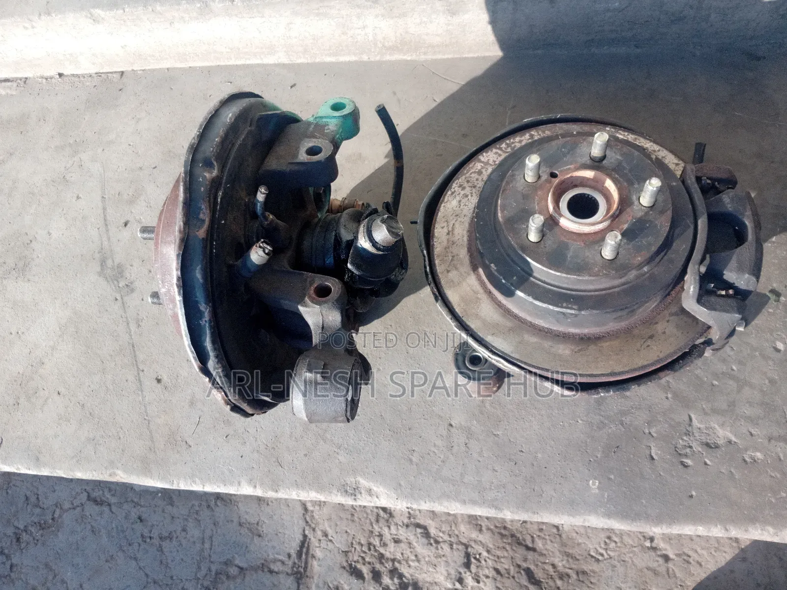Subaru Impreza Gg2 4 Wheel Disck Rear Wheel Hurb
