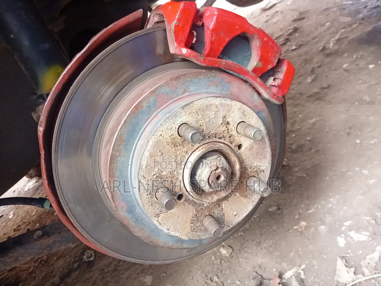 Subaru Impreza Gg2 4 Wheel Disck Rear Wheel Hurb