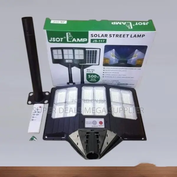 Jsot 500w Outdoor Solar Street Light Bright Led Security Motion Sensor