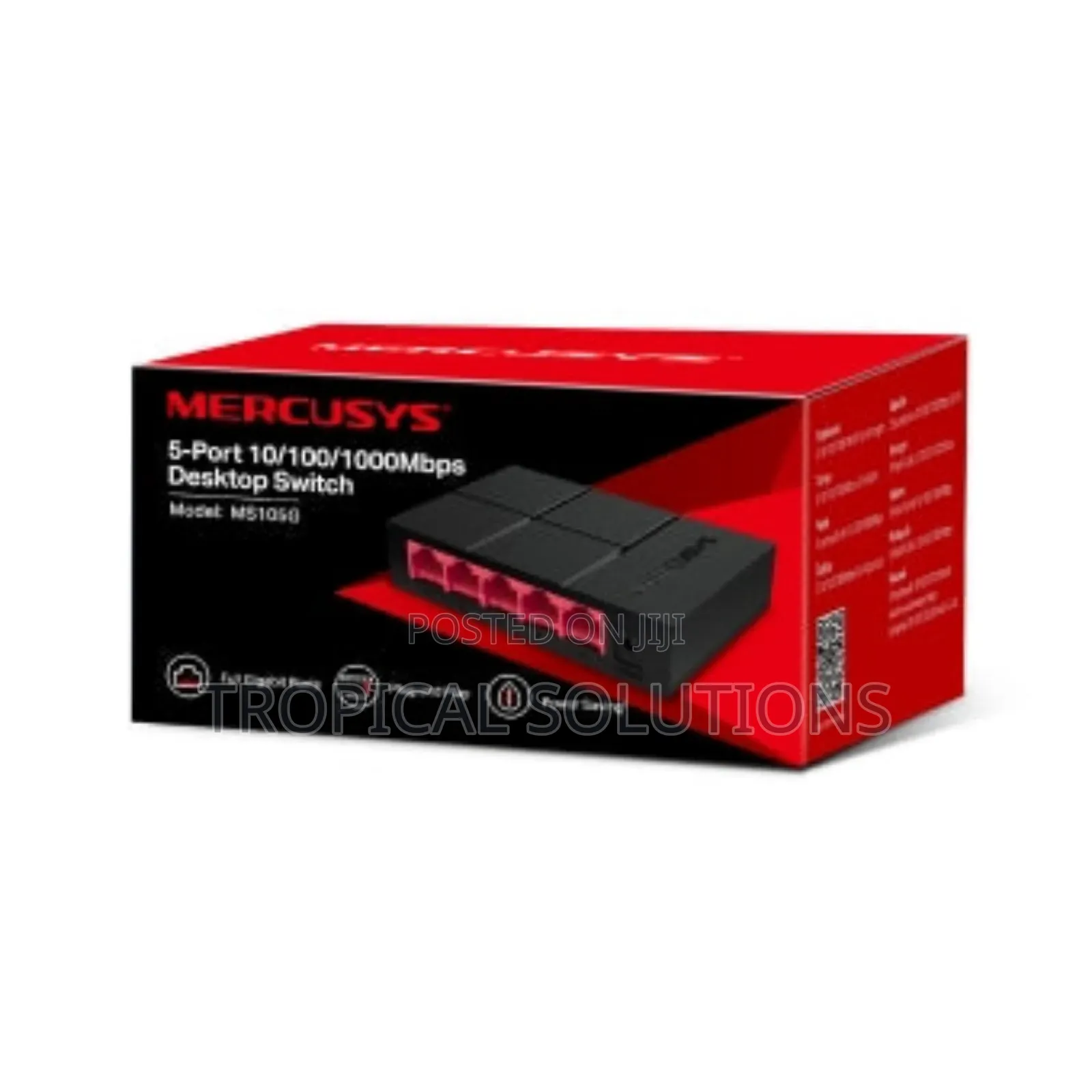 Mercusys Ms105g 5-Port Gigabit Switch