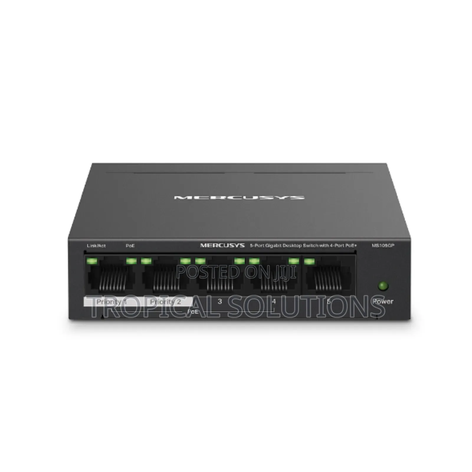 Mercusys Ms105gp 5 Port Gigabit Desktop Switch 4 Port Poe