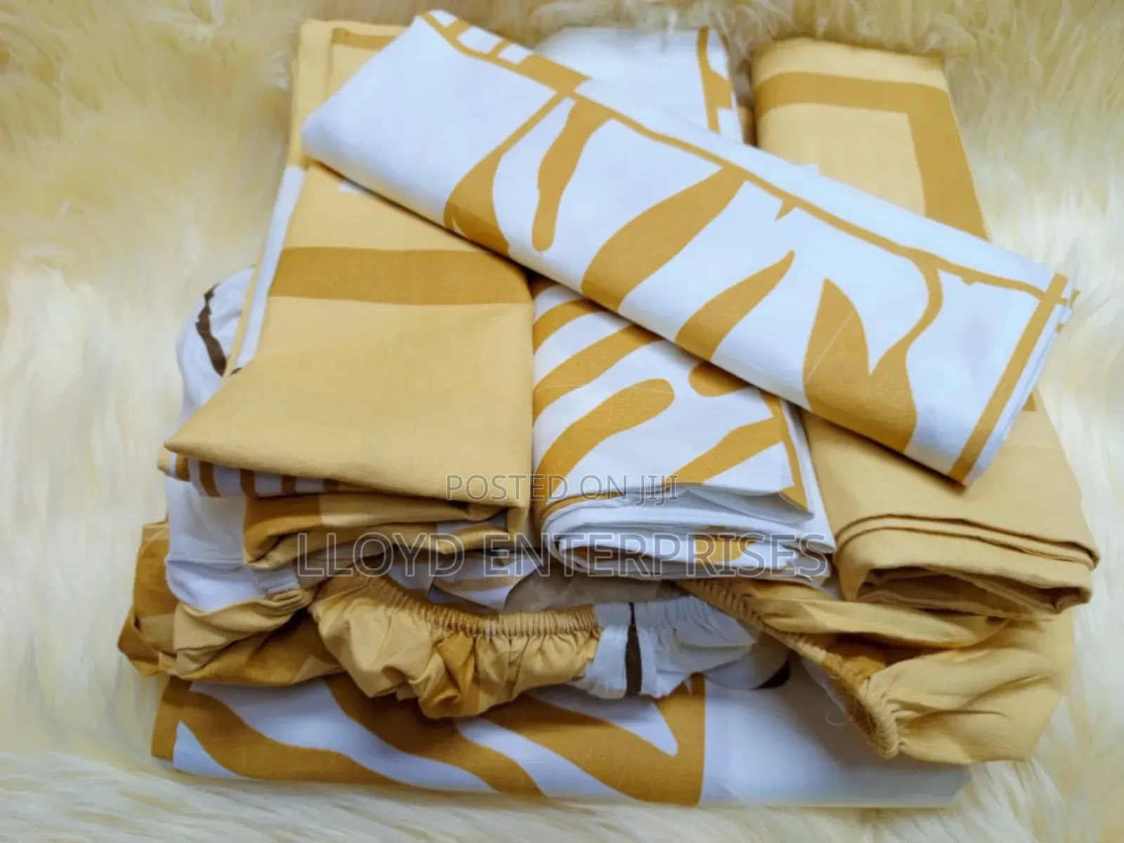 Quality 6 in 1 Bedsheet Set-Cotton