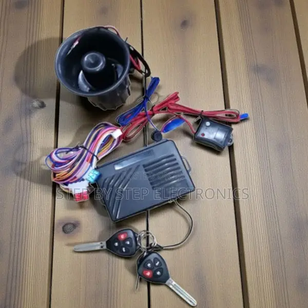 Certified Universal Car Vehicles Anti-Theft Alarm Kit With Two Remotes