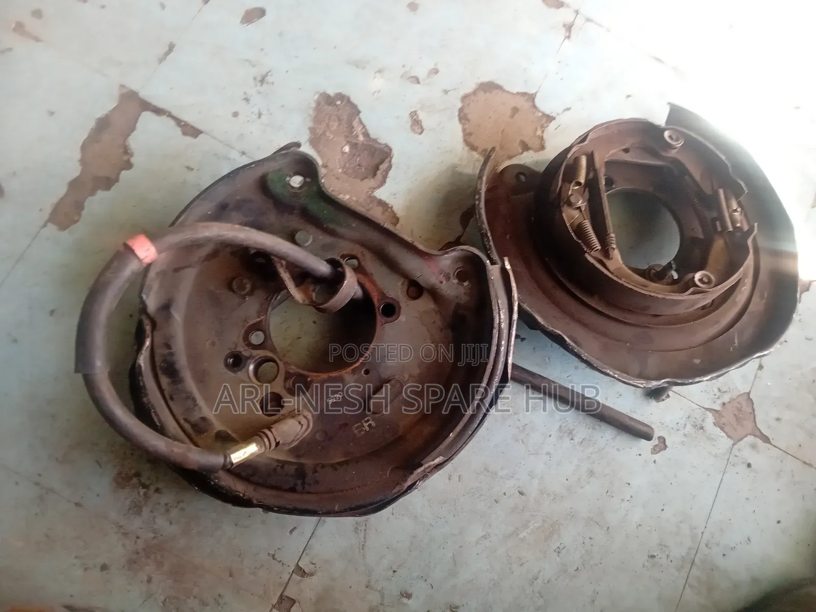 Subaru Impreza 2 Wheel Rear Wheel Back Plate