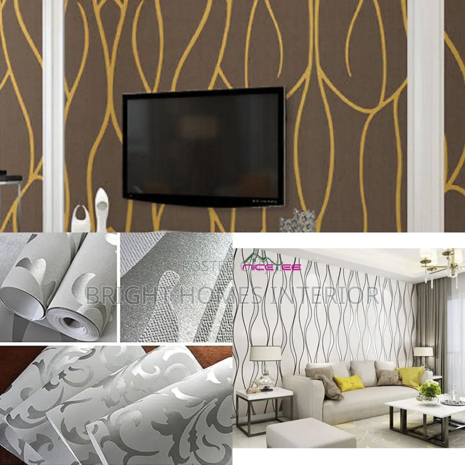 Tv Side Wallpaper Wallpaper