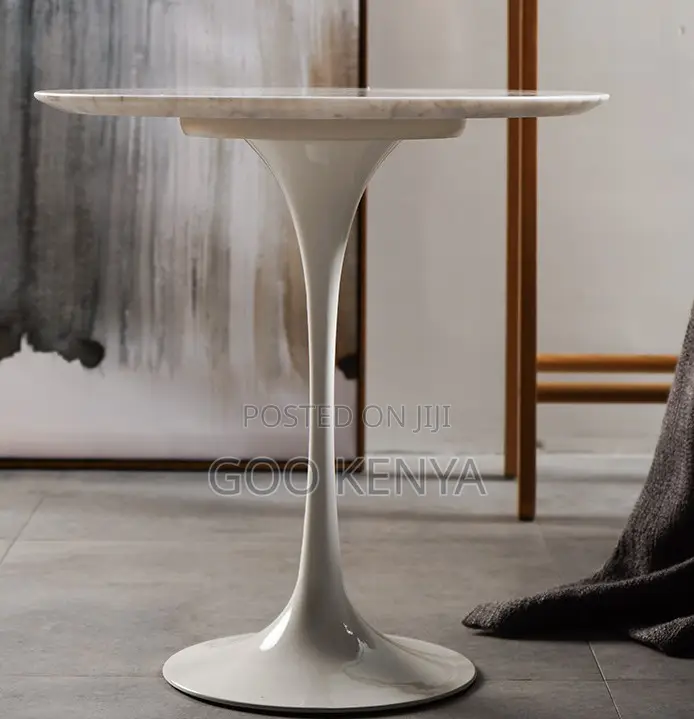 Home Table; Side Table With Marble Top for Living Room or Balcony