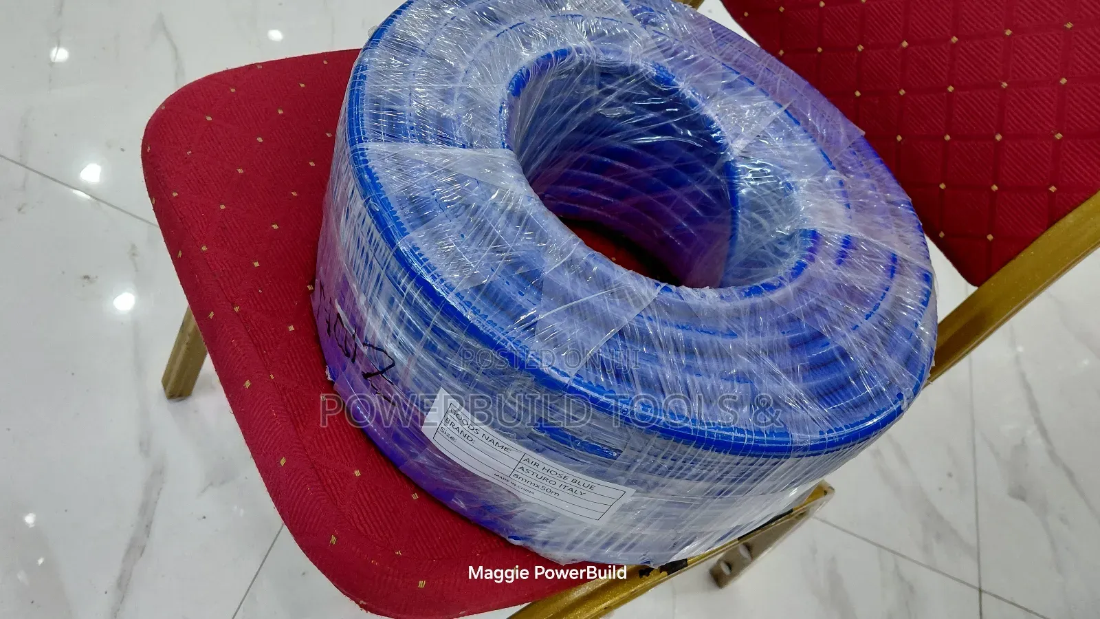 Asturo 8mm By 50metres Blue Compressor Pipe